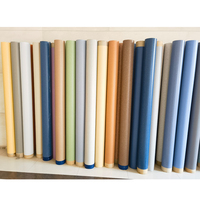 Revêtement de sol commercial en PVC HM, durable, imperméable, résistant à l'usure, facile à nettoyer, sol en vinyle pour bureau, hôtel, école