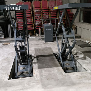 Lift Mobil Gunting Elektro Hidrolik Bawah Tanah Kapasitas Angkat 4000kg untuk Gedung Tinggi - Product Image 4