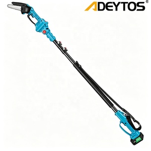 Factory OEM 20V Brushless Cordless Pole Saw Extendable Lithium Battery <b>Mini</b> <b>Chainsaw</b> for Garden Fruit Tree Pruning CE Certified - Product Image 1