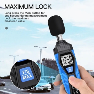 เครื่องตรวจจับ SL720 30-130db dB เดซิเบลเครื่องวัดเสียงดิจิตอลเครื่องทดสอบเสียง - Product Image 6