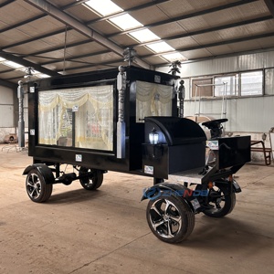 Black Electric New Funeral Hearse for Sale Custom Made Funeral Hearse High Quality Special Transportation - Product Image 5