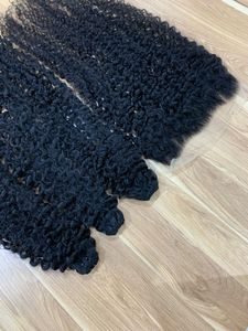 Paquetes de cierre de ondas birmanas negras naturales de Venta caliente Producto caliente-Paquetes de cierre de cabello vietnamita humano negro natural birmano - Product Image 2