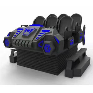 Nouvelle conception de simulateur de réalité virtuelle 9D, simulateur de course, parc d'aventure intérieur, machine de jeu VR en métal, équipement MR 4DOF - Product Image 5
