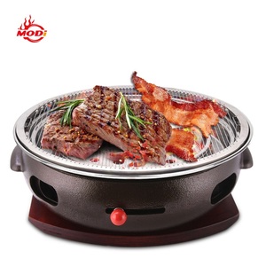 Modi Best Built in Smokeless Bbq Pro Charcoal Grill Brazier Fire Commercial <strong>Table</strong> <strong>Top</strong> for Restaurant Use - Product Image 1