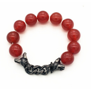 Cuentas de elefante de acero inoxidable yunique para hacer pulseras, componentes de joyería de estilo retro de forma irregular, GZY-316-126 - Product Image 3