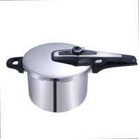 Casserole électrique à pression pour économiser temps et énergie, en acier inoxydable