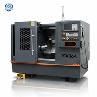 Torno CNC de Bancada Inclinada TCK36A, 500 mm de Diámetro de Torneado, Motor de 5.5KW, Centro de Torneado de Alta Velocidad para Ejes de Precisión