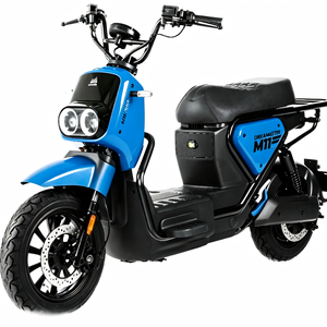 มอเตอร์ฮับหลัง 60V 1000W 3 สปีด แบบดิจิตอล แบตเตอรี่ตะกั่ว-กรด  ไร้แปรงถ่าน  <span class=keywords><strong>แฟ</strong></span>ชั่น  รถมอเตอร์ไซค์ไฟฟ้าขนาดเล็กสำหรับในเมือง  แบบสองที่นั่ง  สำหรับทุกเพศ  โครงโลหะ  ยี่ห้อคูม่า - Product Image 2