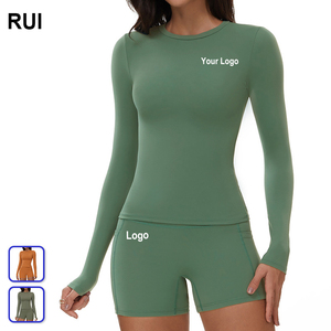 RUIQUWIN Personnalisé Gym Fitness Tops Respirant En Plein Air Running Sports Fitness Workout Top Sport T-Shirt pour Femmes - Product Image 1