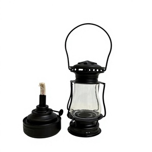 <span class=keywords><strong>Lampe</strong></span> à pétrole portable vintage 2-en-1 pour extérieur, interrupteur rotatif, alliage de zinc, éclairage d'ambiance, lanterne rétro pour camping et tente - Product Image 2