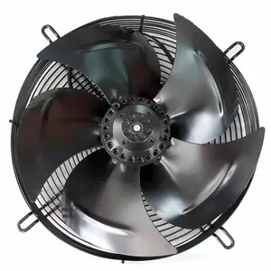 Ac Axial Fan diameter 350mm IP54 low noise Carbon Steel Blade 5 sleeves 220V 1823cfm stable A/C terminals