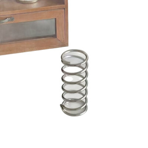 YOTO fer Art haut de gamme creux stylo maquillage porte-pinceau moderne Simple bureau support de rangement salle de bain vidange organisateur matériel - Product Image 5