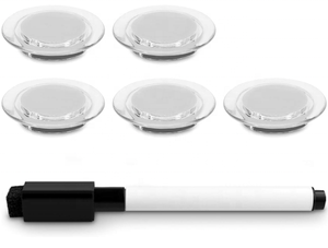 กระดานลบได้แม่เหล็กสีขาว16X24นิ้วเป็นมิตรกับสิ่งแวดล้อมกล่องไม้แขวนง่ายดีไซน์ตัวอักษรแม่เหล็กติดผนัง - Product Image 5