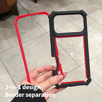 Coque de téléphone légère et fine avec cadre arrière creux, découpes pour les boutons et protection de l'appareil photo pour Samsung S26 Ultra