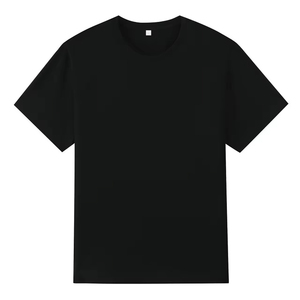 T-shirt personnalisé surdimensionné en coton et polyester respirant et écologique, t-shirts vierges grande taille pour impression unie - Product Image 1
