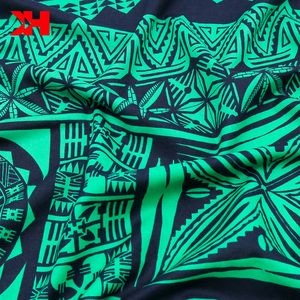 Vải Hawaii Vải Kahn 2022 Mới In Họa Tiết Hawaii Đẹp Cho Quần Áo - Product Image 5