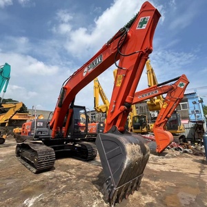 Excavatrice sur chenilles d'occasion HITACHI ZX120 de 12 tonnes à vendre – Faible nombre d'heures, en stock, prête à l'emploi, d'origine japonaise - Product Image 3