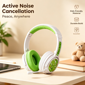 Nuevo diseño de auriculares Bluetooth para juegos para niños con micrófono, auriculares intrauditivos de alta fidelidad para ordenador, alta calidad - Product Image 2