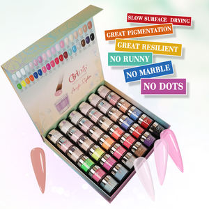 Set de Polvo Acrílico de 36 Colores Básicos de 1.5 oz/Frasco <span class=keywords><strong>para</strong></span> Sistema de <span class=keywords><strong>Uñas</strong></span> Acrílicas, Venta al Por Mayor de Fábrica - Product Image 1