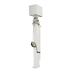 監視<span class=keywords><strong>Cctv</strong></span>カメラマストポールタワー車両搭載手動ウィンチ型テレスコピックマスト - Product Image 4