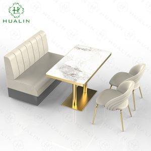 Bàn ăn đá sintered cao cấp hiện đại HUALIN, bàn ăn đá cẩm thạch, bàn ghế nhà hàng khách sạn, có thể tùy chỉnh - Product Image 1