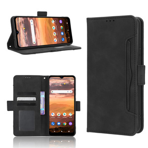 Étui portefeuille à rabat à rayures en cuir pour AT&T motivation Max U668AA/grillon <span class=keywords><strong>Ovation</strong></span> 3 - Product Image 3