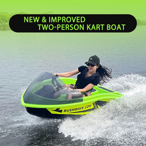 Nouveauté : Bateau de karting ASA, <span class=keywords><strong>jet</strong></span> <span class=keywords><strong>ski</strong></span>, 16KW, 50km/h, 60 min, kart électrique, mini bateau à vagues, deux places, pour le plaisir aquatique V1 - Product Image 1