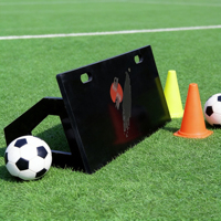 Usine Bas Prix Personnalisé Football Formation Rebond Conseil HDPE Mur De Football Pliable