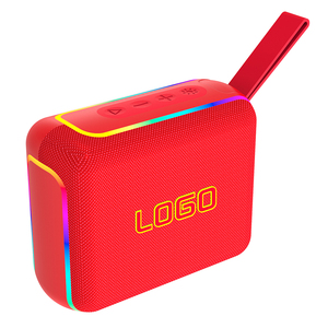 Haut-parleur sans fil portable OEM 5W tendance avec éclairage RGB, Bluetooth 5.4, prise en charge du logo personnalisé et du cordon pour le cyclisme en extérieur - Product Image 3