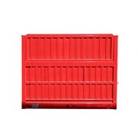 Semi-remorque à 3/4 essieux en acier pour entrepôt, pour le transport de marchandises de 40 à 80 tonnes