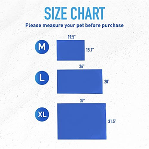 Waschbare Wasserdichte Umweltfreundliche Langlebige Sommer-Kühlgel-Haustiermatte Weiches PVC und Nylon mit Tiermuster für Katzen und Hunde - Product Image 6