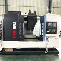 Centro de Mecanizado Vertical CNC VMC1060 de 3 Ejes con un Solo Husillo BT40, Control GSK y Recorrido de 1100x600x600