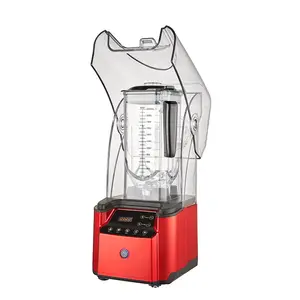 Mit leiser Abdeckung 2.2L 2200W Hochleistungs-Hoch leistungs mixer für Shakes Smoothies Eis mixer Mixer Entsafter Küchenmaschine