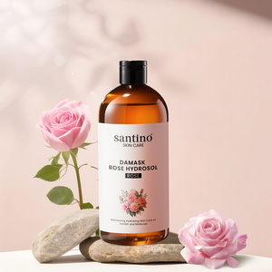 Hydrolat <span class=keywords><strong>de</strong></span> <span class=keywords><strong>rose</strong></span> damassé naturel à base <span class=keywords><strong>de</strong></span> plantes <span class=keywords><strong>Eau</strong></span> <span class=keywords><strong>de</strong></span> <span class=keywords><strong>rose</strong></span> fraîche pour une peau hydratante et radieuse, produit <span class=keywords><strong>de</strong></span> soin du visage - Product Image 1
