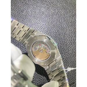 Reloj de hombre VVS Moissanite de oro de lujo de gama alta, correa de acero inoxidable resistente al agua, caja de metal, reloj mecánico helado - Product Image 5