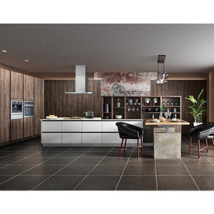 Sofeyia hiện đại Modular tùy chỉnh tủ bếp với bồn rửa vòi Ngăn kéo trượt cho phần cứng dễ dàng làm sạch & Thiết kế bền - Product Image 5