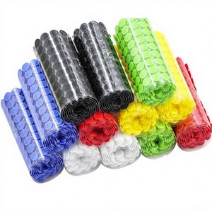 Bandes adhésives en nylon transparentes écologiques personnalisées, à crochets et boucles, points adhésifs puissants à une face, marque LIWEI, pour la salle de classe - Product Image 1
