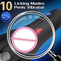 Masturbateur masculin, jouets sexuels pour hommes, 10 modes de léchage pour le gland et le mamelon, 360° °   Vibrateur Tentacule Enveloppant Stimulant Jouet Sexuel pour Hommes