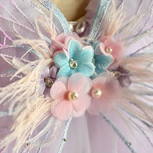 <span class=keywords><strong>Robe</strong></span> Tutu de 1ère Communion Blanche Tenue de Cérémonie de Mariage pour Bébé, Vêtement de Gala, Fille Élégante - Product Image 3