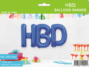 Palloncini di compleanno Set 40 pollici lettera HBD palloncini Foil <span class=keywords><strong>buon</strong></span> compleanno Ballon Baby Shower decorazioni per feste Air Globos - Product Image 4