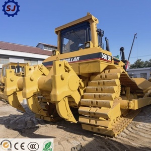 รถดันดิน CAT D6R มือสอง เครื่องยนต์แท้ ได้รับการรับรองมาตรฐาน CE ชั่วโมงการทำงานต่ำ น้ำหนัก 20 ตัน รถตีนตะขาบสำหรับงานดิน - Product Image 2