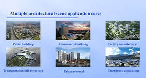 Modules de robot de nivellement laser à <span class=keywords><strong>b</strong></span>éton à quatre roues <span class=keywords><strong>A</strong></span> et <span class=keywords><strong>B</strong></span> pour la construction de <span class=keywords><strong>b</strong></span>âtiments/immobiliers/bureaux, robots d'automatisation - Product Image 4