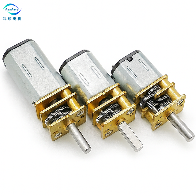 12mm Mini DC Gear Motor GM12-N10/N20/N30 Low RPM High Torque Micro Gearbox Motor Encoder with Encoder