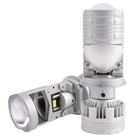 Super Lumineux 16000Lm Led Lazer Projecteur H4 150W Phare Ampoule Proyector Lentille H/L Faisceau Universel pour Voitures et Motos