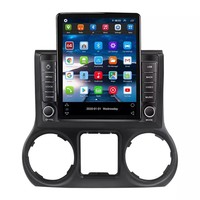 Reproductor de Audio para Auto Android 13 Tesla 8+128G para JEEP WRANGLER 2011-2014, Pantalla IPS, DSP, Carplay, Cámara 360, Sistema de Audio para Auto