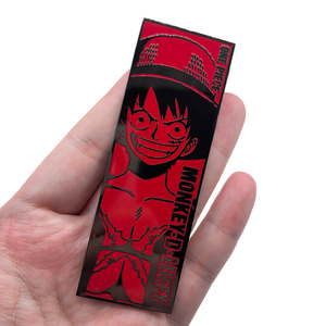 3 Nuevos Diseños de Alta Calidad, Pin Metálico de <span class=keywords><strong>Anime</strong></span> de One Piece con Luffy, Ace y Sabo, Decoración para Mochila - Product Image 3