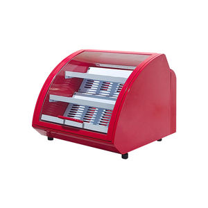 Meisda SC15 <strong>Counter</strong> <strong>Top</strong> Mini Chocolate <strong>Fridge</strong> 15L LED Light for Convenience Store Display Cooler with Single Door - Product Image 5