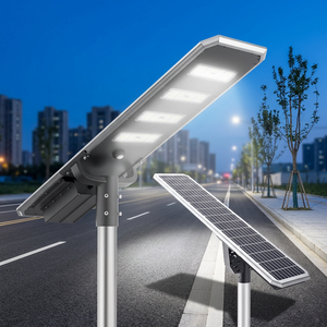 30W 40W 60W IP66 Solar <b>LED</b> Security Street <b>Light</b> Battery <b>Motion</b> <b>Sensor</b> for Outdoor Perimeter Safety Lighting - Product Image 1