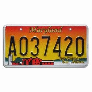 Placa de matrícula del estado de Maryland <span class=keywords><strong>personalizada</strong></span> texto novedad etiqueta automática al por mayor placas de bicicleta haz tu propio <span class=keywords><strong>nombre</strong></span> - Product Image 2