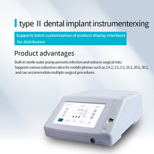 Motor para Implantes Dentales Sanxi, Máquina de Cirugía Oral, Equipo Quirúrgico Dental de Alta Precisión, Luz LED, Micromotor para Cirugía Dental - Product Image 4